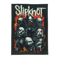 Нашивка большая Slipknot НБД012