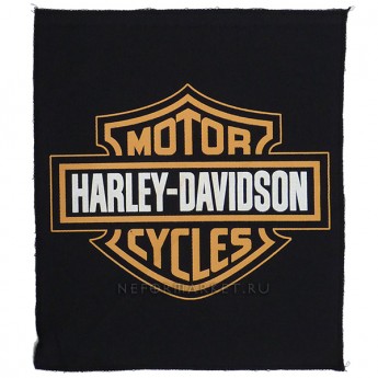 Нашивка большая Harley Davidson НШБ019