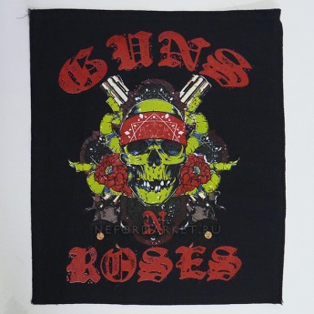 Нашивка большая Guns'n'Roses НШБ022