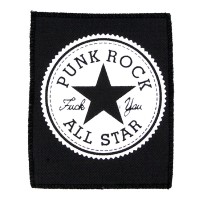 Нашивка Punk Rock All Star. НШ276