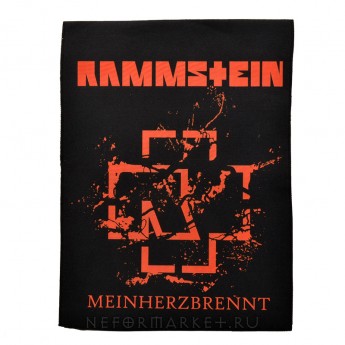 Нашивка большая Rammstein НШБ037