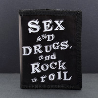Кошелёк "Sex and Drugs and Rock'n'roll" WA081