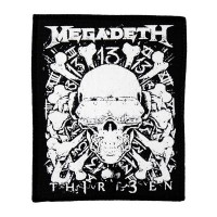 Нашивка Megadeth. НШ303