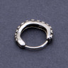 Серьга из нержавеющей стали Морской Культ (1шт) HPN765