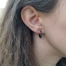 Серьга из нержавеющей стали Морской Культ (1шт) HPN765