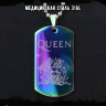Жетон из медицинской стали Queen NFTB018rb