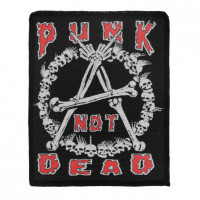 Нашивка Punk's Not Dead. НШ373