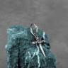 Серьга из нержавеющей стали "Кинжал" HPN769