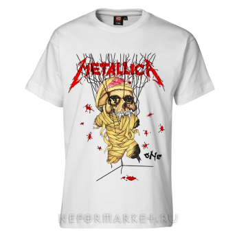 Футболка Metallica (белая) SME170