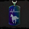 Жетон из медицинской стали Deftones NFTB019rb