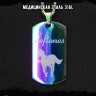 Жетон из медицинской стали Deftones NFTB019rb