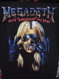 Футболка Megadeth. FTH-84