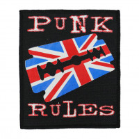 Нашивка Punk Rules. НШ374