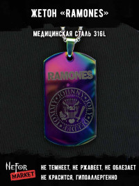 Жетон из медицинской стали Ramones NFTB020rb