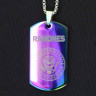 Жетон из медицинской стали Ramones NFTB020rb