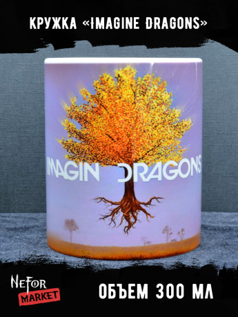 Кружка керамическая Imagine Dragons MG279