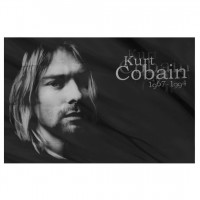 Флаг Nirvana (Kurt Cobain) ФЛГ244
