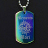 Жетон из медицинской стали Memento Mori NFTB021rb