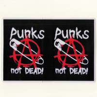 Обложка на паспорт Punk's not dead. PAS83