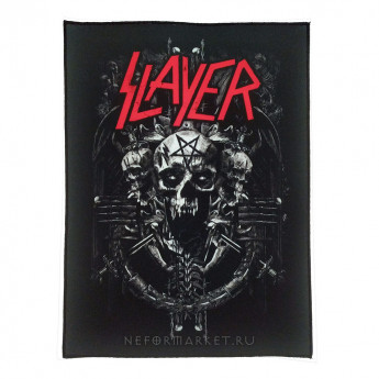 Нашивка большая Slayer НБД014
