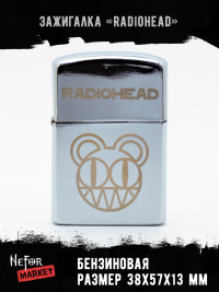 Зажигалка бензиновая Radiohead NFZS032