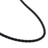 Шнур плетёный кожзам 4 мм (магнит) ШН010