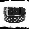 Ремень кожаный с крестами BELT23