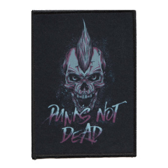 Нашивка Punk's Not Dead НМД223
