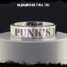 Кольцо из нержавеющей стали Punk's not dead 6 мм KSS664