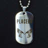 Жетон из медицинской стали Placebo NFJ001