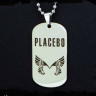 Жетон из медицинской стали Placebo NFJ001