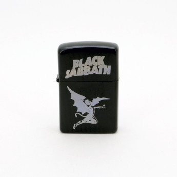 Зажигалка чёрная Black Sabbath NFZB009