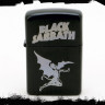 Зажигалка чёрная Black Sabbath NFZB009