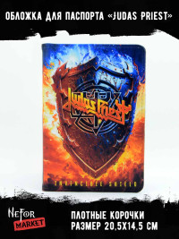 Обложка для паспорта Judas Priest NFO004