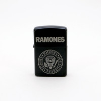 Зажигалка чёрная Ramones NFZB010
