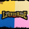 Термонашивка Live to ride TNV458