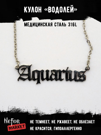 Кулон Знак Зодиака Водолей TS561