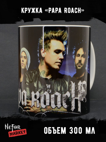 Кружка керамическая Papa Roach MG616