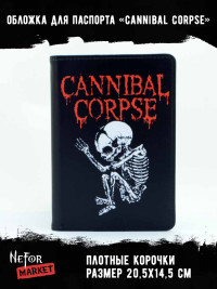 Обложка для паспорта Cannibal Corpse NFO005