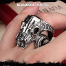 Кольцо из нержавеющей стали Костяной Идол KSS109