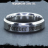 Кольцо из нержавеющей стали Forever young 6 мм KSS607