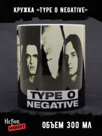 Кружка керамическая Type O Negative MG617