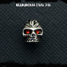 Серьга из нержавеющей стали Кровавый Череп HPN772
