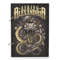 Скетчбук А5 Asking Alexandria. SKB21