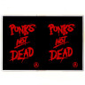 Обложка на паспорт Punk's Not Dead. PAS174