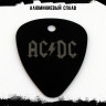 Подвеска медиатор черный AC/DC NFM009b