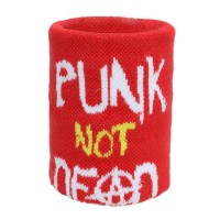 Напульсник Punk not dead (красный) NV109