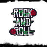 Термонашивка Rock and roll TNV416 Термонашивка Rock and roll TNV416