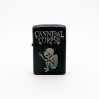 Зажигалка чёрная Cannibal Corpse NFZB016