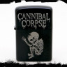 Зажигалка чёрная Cannibal Corpse NFZB016
